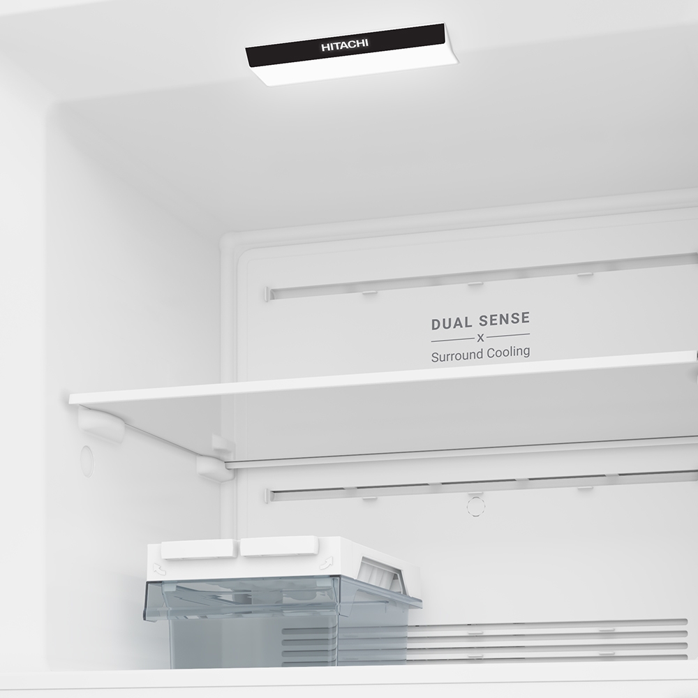 Tủ lạnh Hitachi Inverter Grand Carbon 409 lít HRTN6443SGBKVN