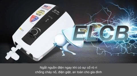Máy nước nóng trực tiếp Centon 3500W 8338ESP EMC (có bơm)