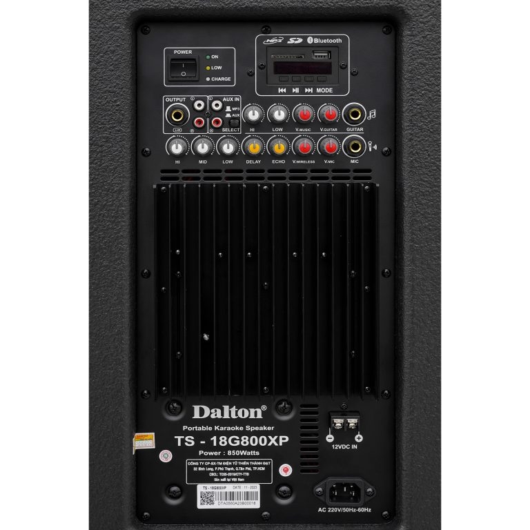 Loa Kéo Bình Dalton TS-18G800XP