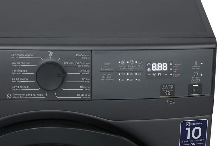 Máy sấy quần áo Electrolux UltimateCare 9Kg EDS904N3SC (Sấy thông hơi)