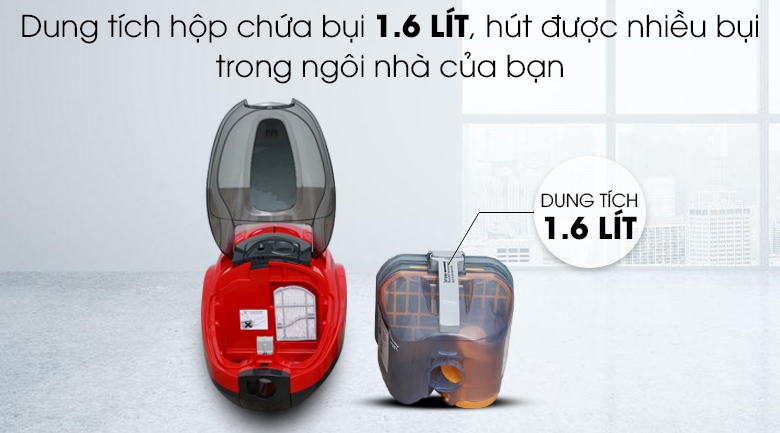 Máy hút bụi dạng hộp Hitachi CV-SF20V 24CV (BRE)