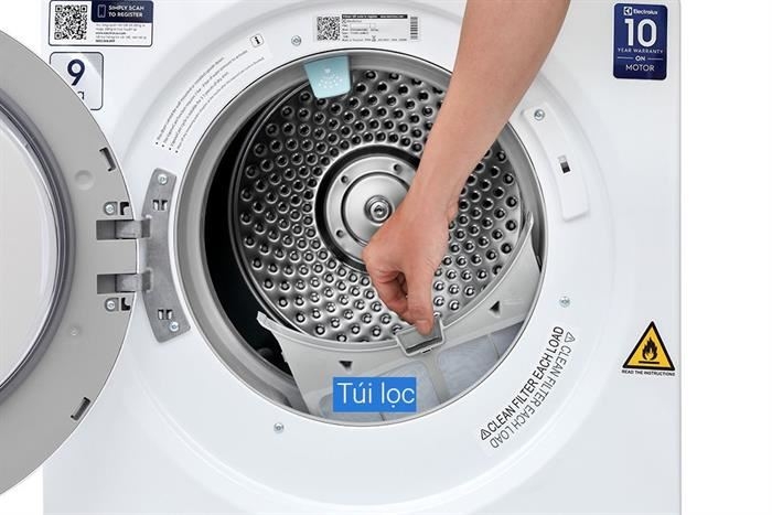 Máy sấy quần áo Electrolux UltimateCare 9Kg EDS904H3WC (Sấy thông hơi)