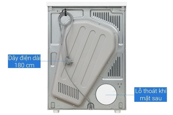 Máy sấy quần áo Electrolux 9 kg EDV904H3WC (Sấy thông hơi)