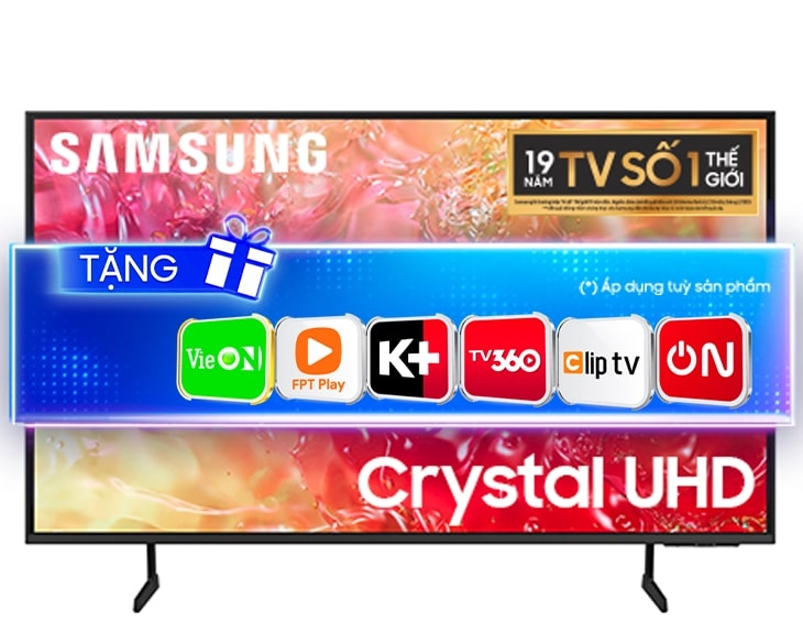 Smart Tivi Samsung 4K 43 Inch UA43DU7000