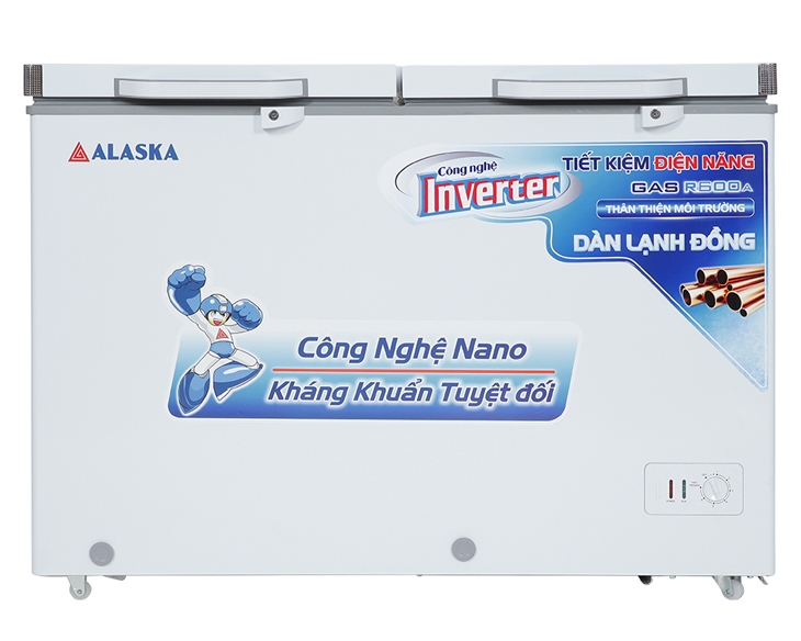 Tủ Đông Mát Alaska Inverter 282 lít BCD 4568CI