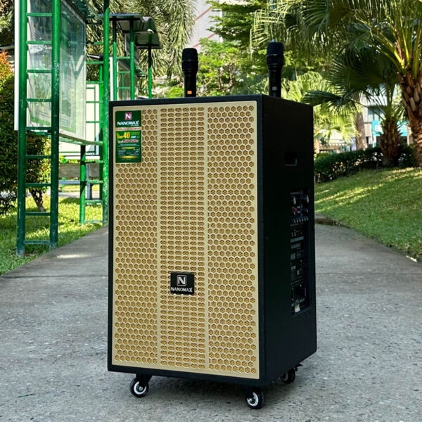 Loa kéo Nanomax SK-16K8 (Bass 40cm/ 680W/ Karaoke/ Bluetooth)
