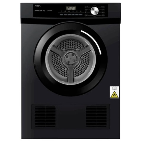 Máy sấy quần áo Aqua 9 kg AQH-V901K(PS) (Sấy thông hơi)