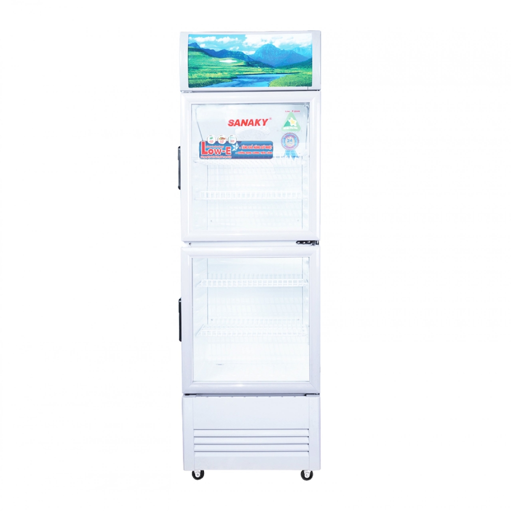 TỦ MÁT SANAKY 2 CÁNH LOW-E 170L VH218WL