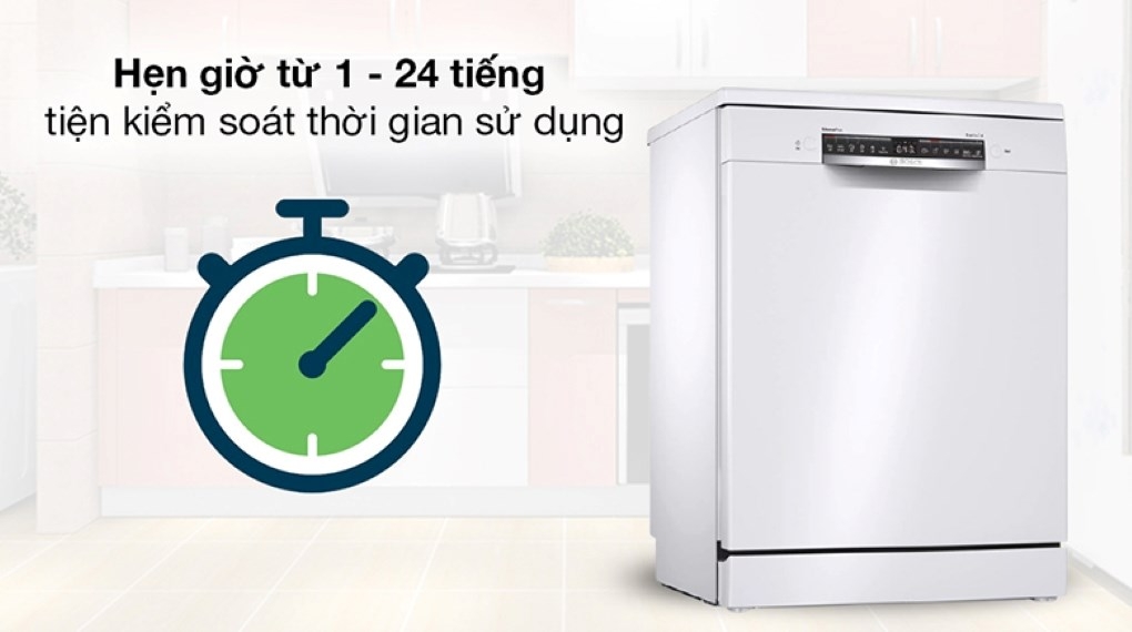 Máy rửa chén độc lập Bosch SMS4HAW48E