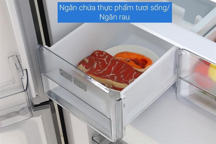 Tủ lạnh Sharp Inverter 466 lít SJ-FXP560VG-BK