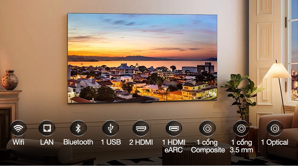 Google TV Led TCL 4K 55 inch 55P79B Pro (Mới 2024)