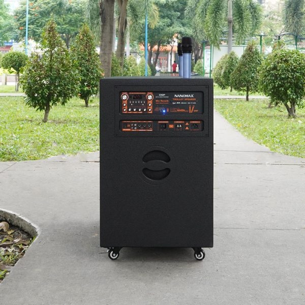 Loa di động Nanomax Pro-215 (Bass Đôi 40cm/ 2200w)