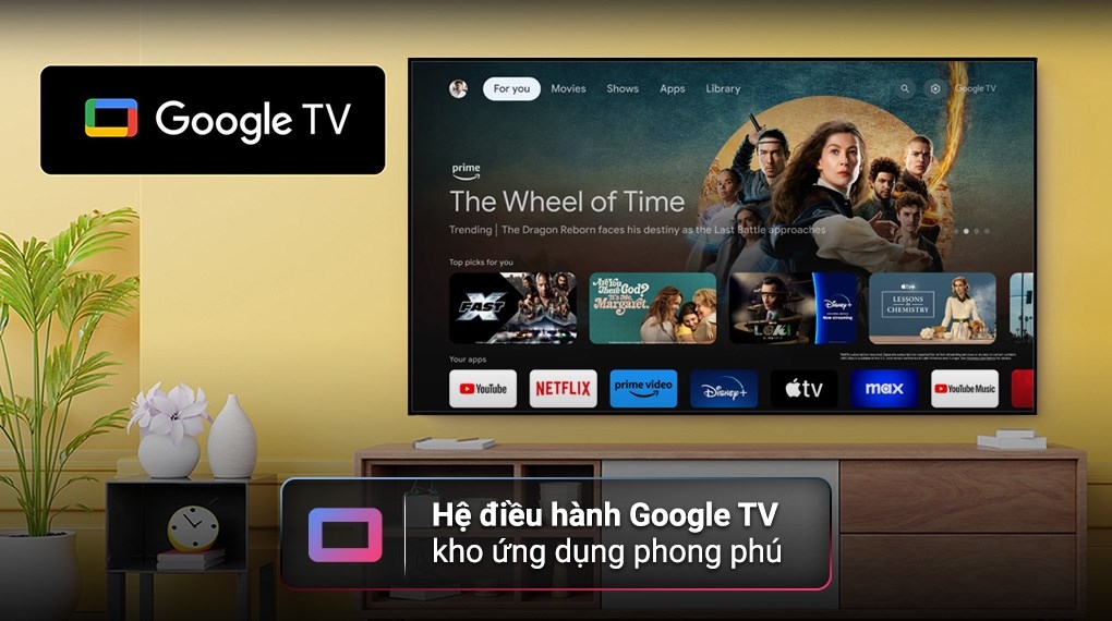Google Tivi Led Sony 4K 50 inch K-50S30 Mới 2024