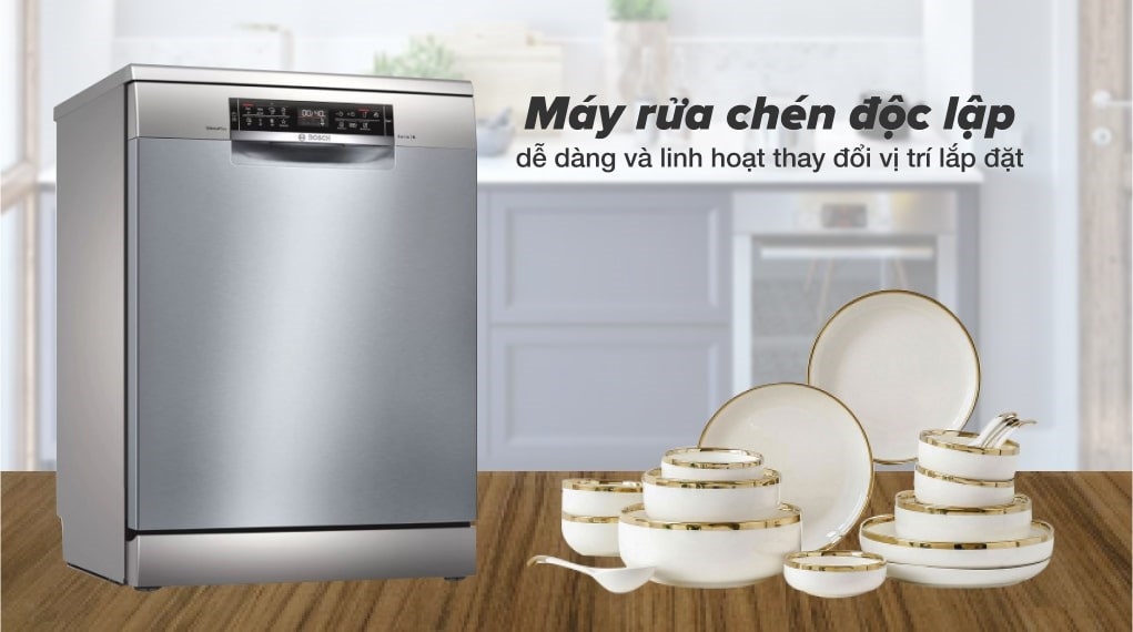 Máy rửa chén độc lập Bosch SMS6ECI93E