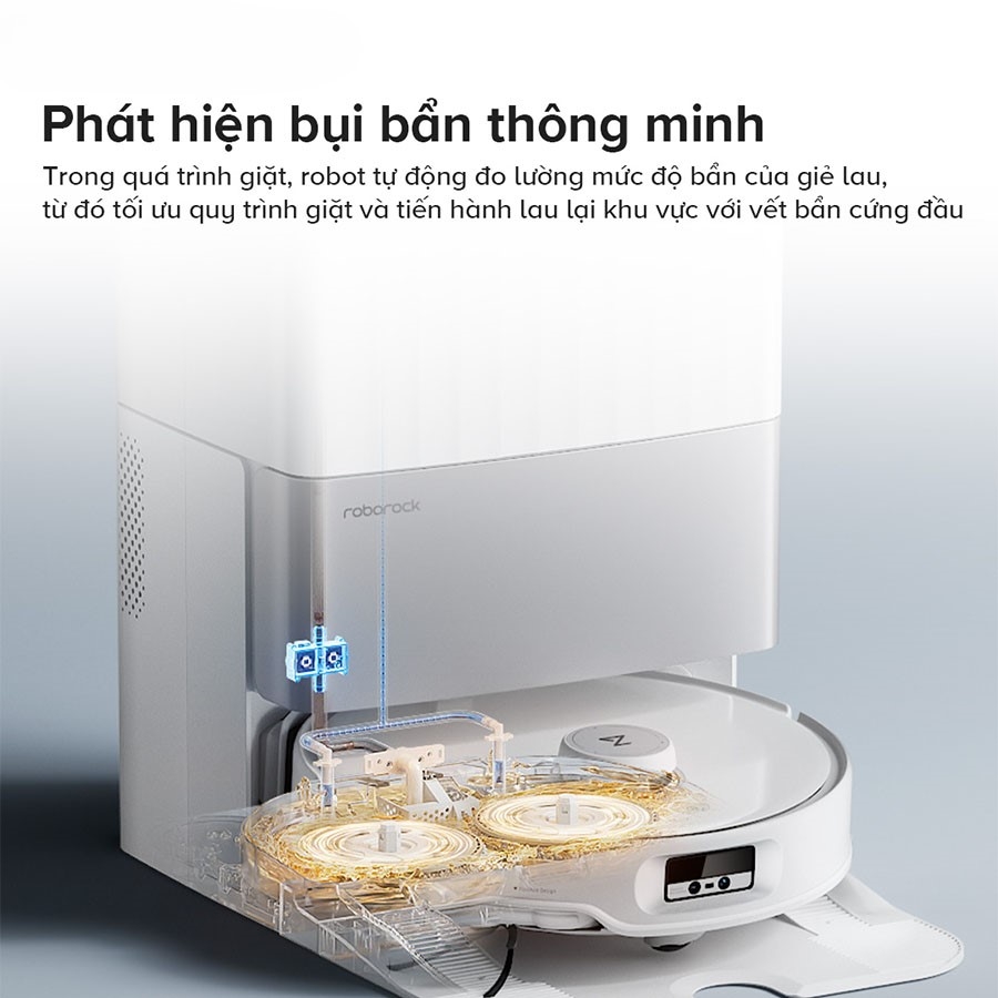 Robot hút bụi lau nhà Roborock Q revo Edge 5V1