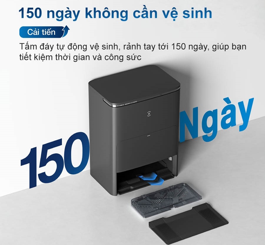 Robot hút bụi lau nhà Ecovacs Deebot X5 Pro Omni