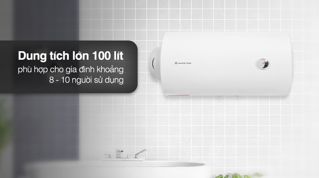 Máy nước nóng gián tiếp Ariston 100 lít PRO R 100 H 2.5 FE