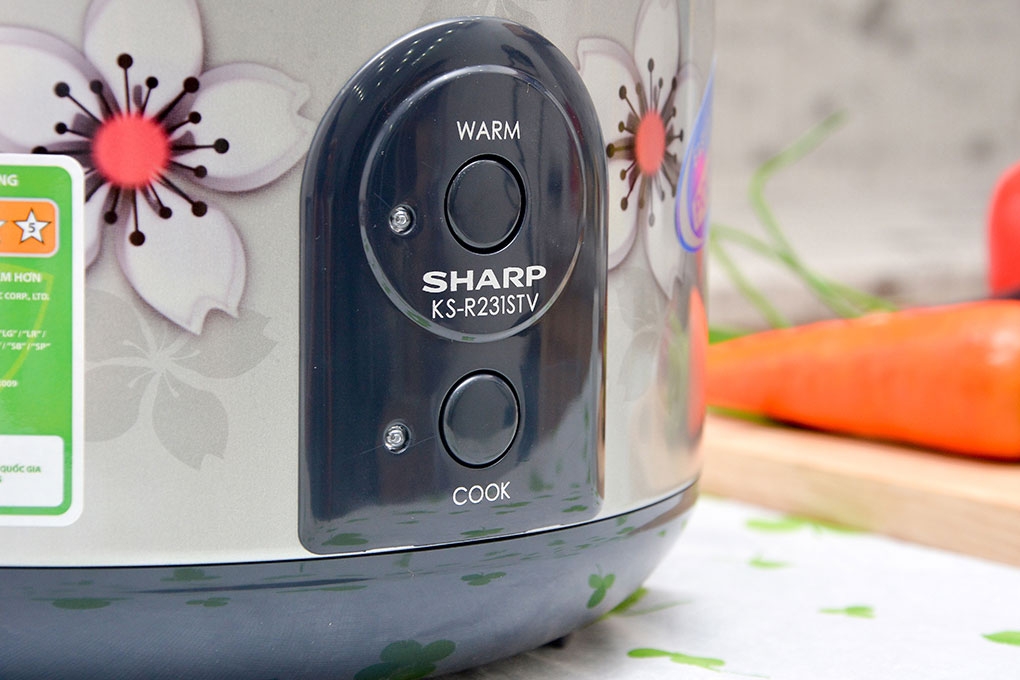 Nồi cơm nắp gài Sharp KS-R231STV (2.2 lít)