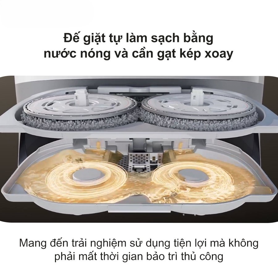 Robot hút bụi lau nhà Roborock Q revo Curv
