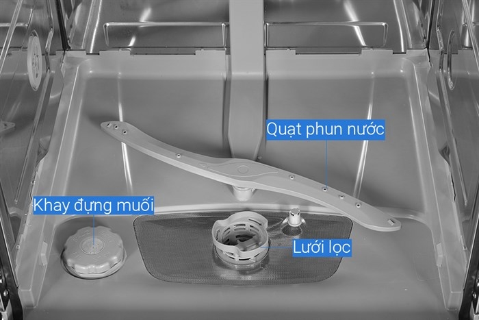 Máy rửa chén độc lập Hafele 14 bộ HDW-F601B