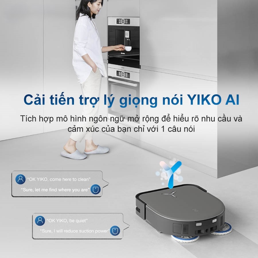 Robot hút bụi lau nhà Ecovacs Deebot X5 Pro Omni