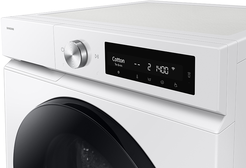 Máy giặt Samsung Bespoke AI EcoBubble Inverter 10 kg WW10DB7U34GWSV