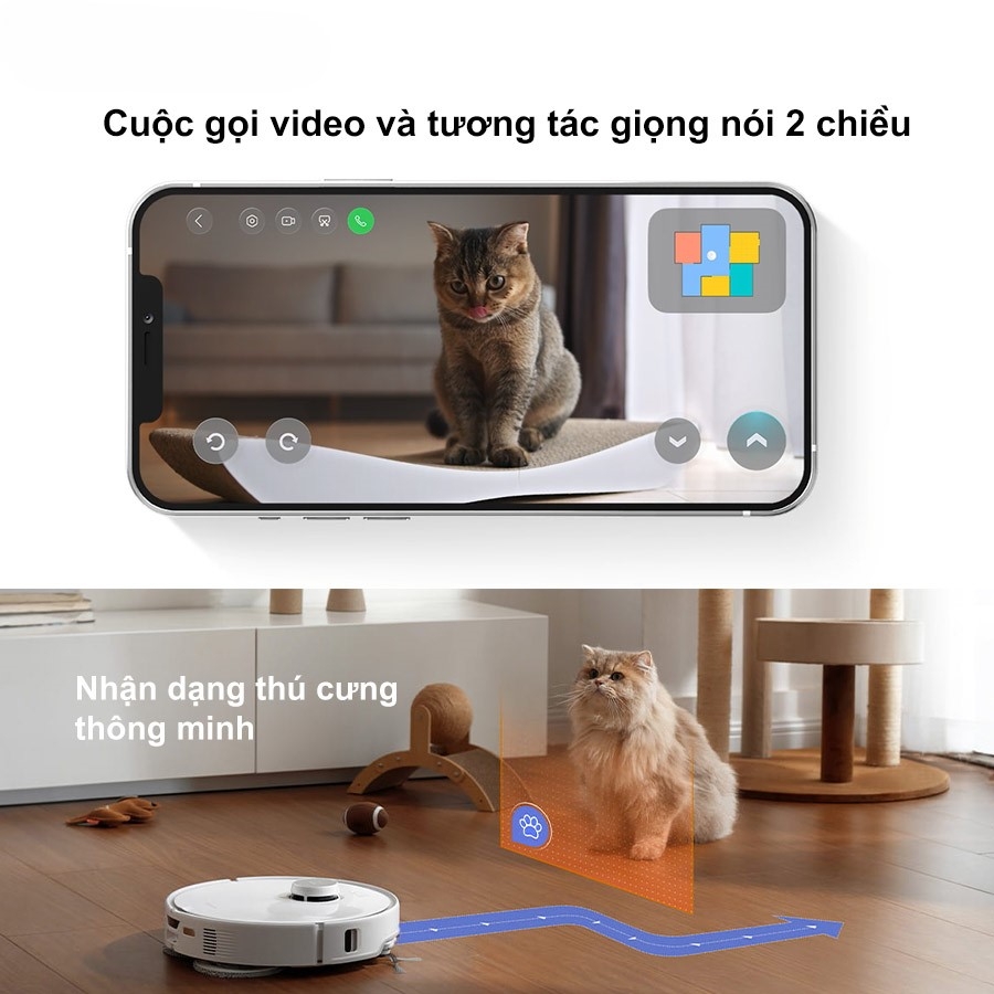 Robot hút bụi lau nhà Roborock Q revo Curv