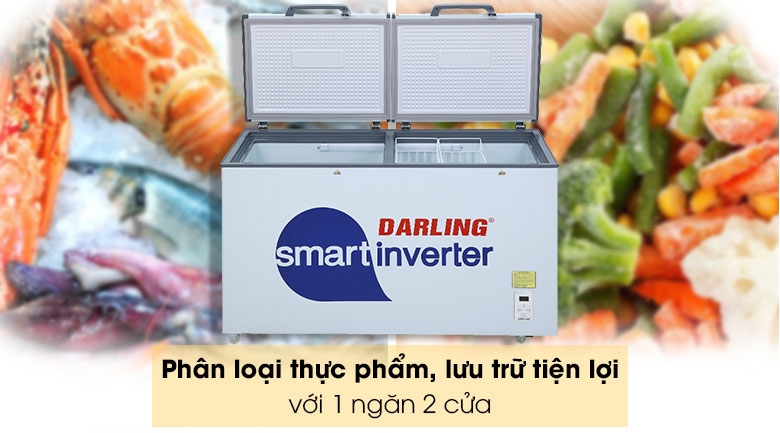 Tủ đông Darling 450 lít Inverter 1 ngăn DMF-4799ASI