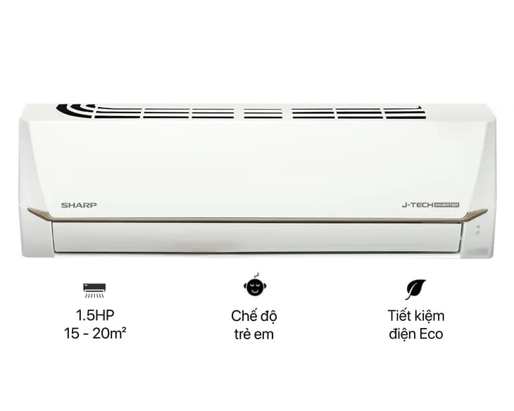 Máy lạnh Sharp Inverter 1.5 HP AH-X13CEWC