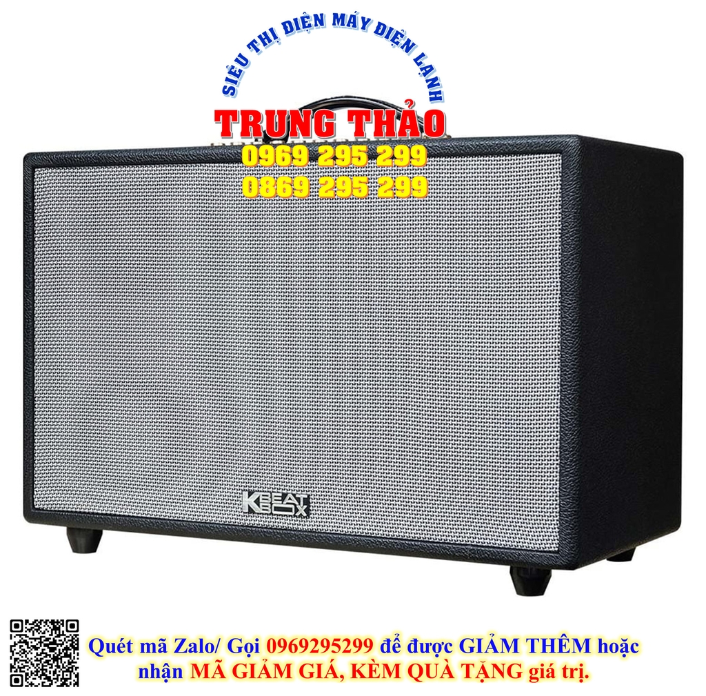 Loa Xách Tay Acnos CS3600 (Bass 25cm, 200W, Bluetooth 5.0)