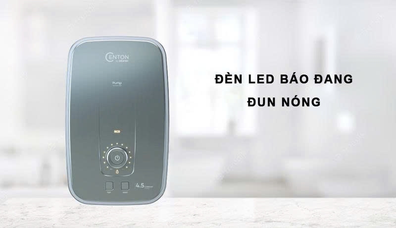Máy nước nóng trực tiếp Centon Presto Plus EIWH NP M-N2 4.5kW ( Không bơm)