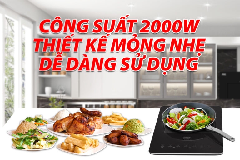 Bếp điện từ Lorca TA-1017 PLUS