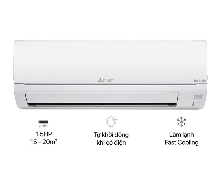 Máy lạnh Mitsubishi Electric (Mono) 1.5 HP MS-JS35VF
