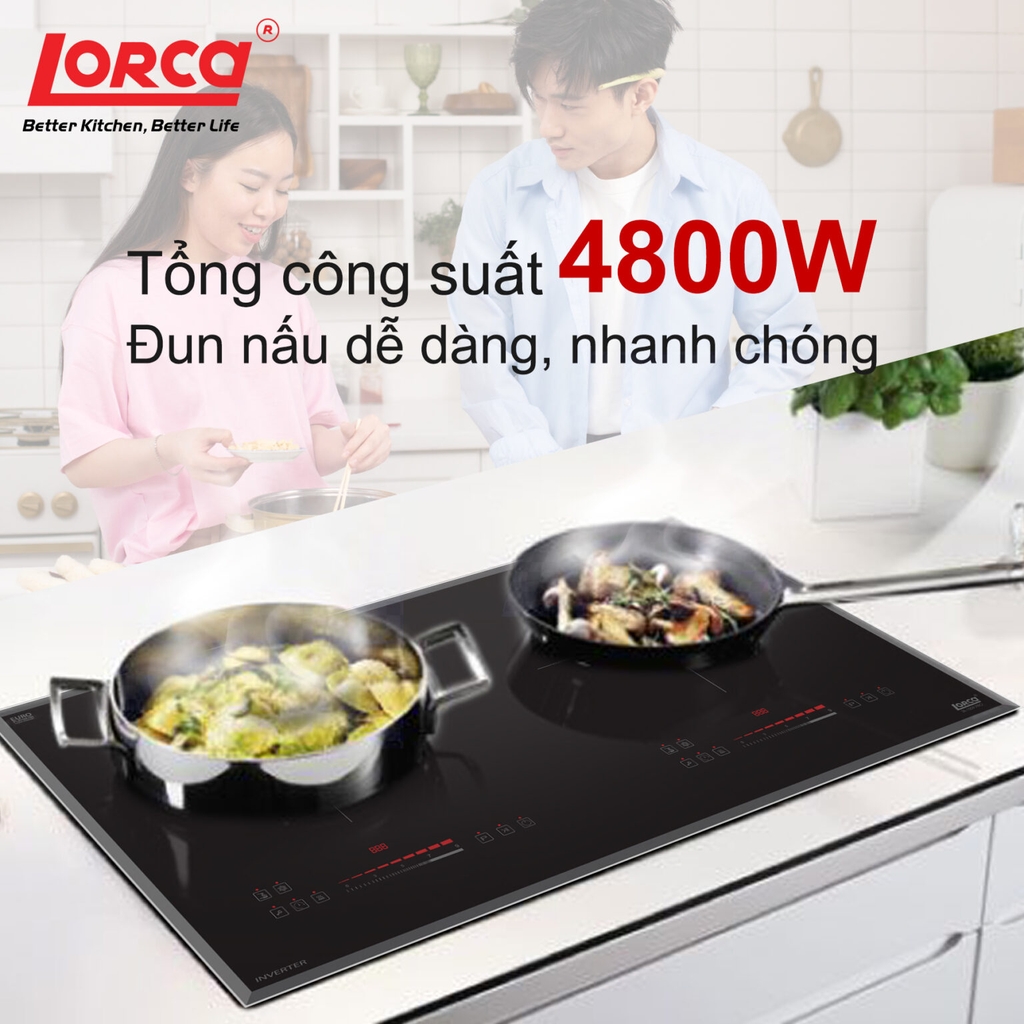 BẾP TỪ ĐÔI LORCA TA 1009 PRO