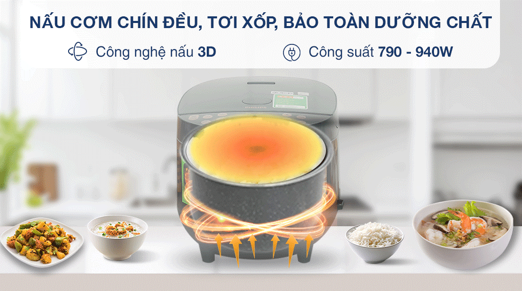Nồi cơm điện tử Philips 1.8 lít HD4518
