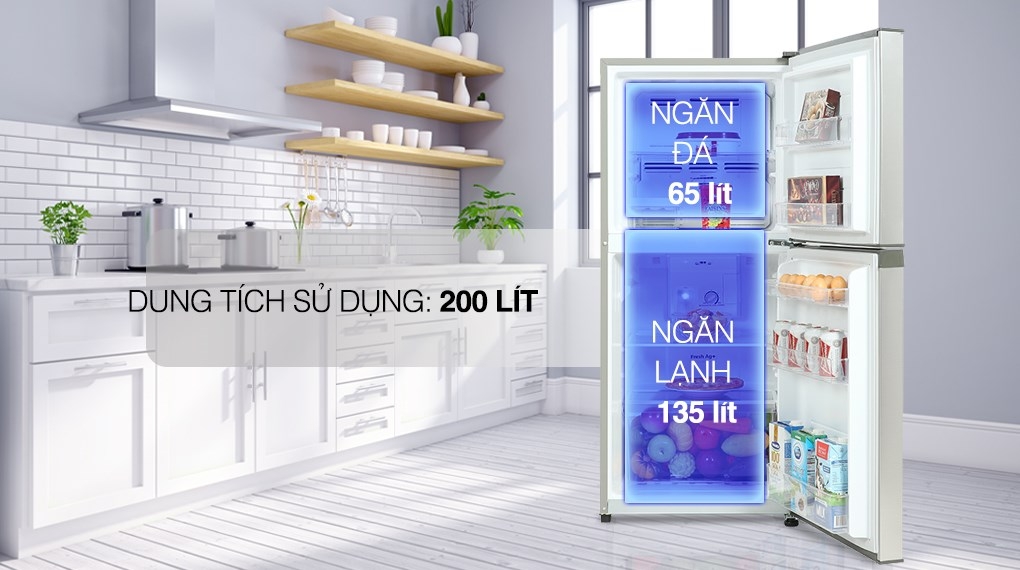 Tủ lạnh Casper inverter RT-215VS (200 lít)