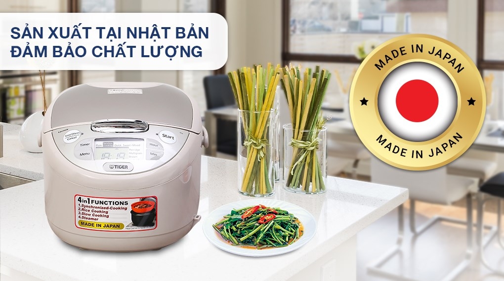 Nồi cơm điện tử Tiger 1 lít JAX-S10W