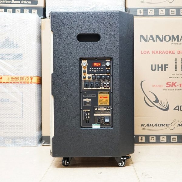 Loa di động Nanomax SD-99 (Bass 40cm/ 500W/ Karaoke/ Bluetooth)