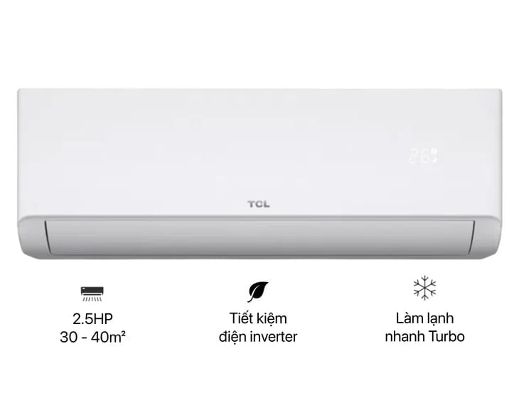 Máy lạnh TCL Inverter 2.5 HP TAC-SA24CSV/ZA