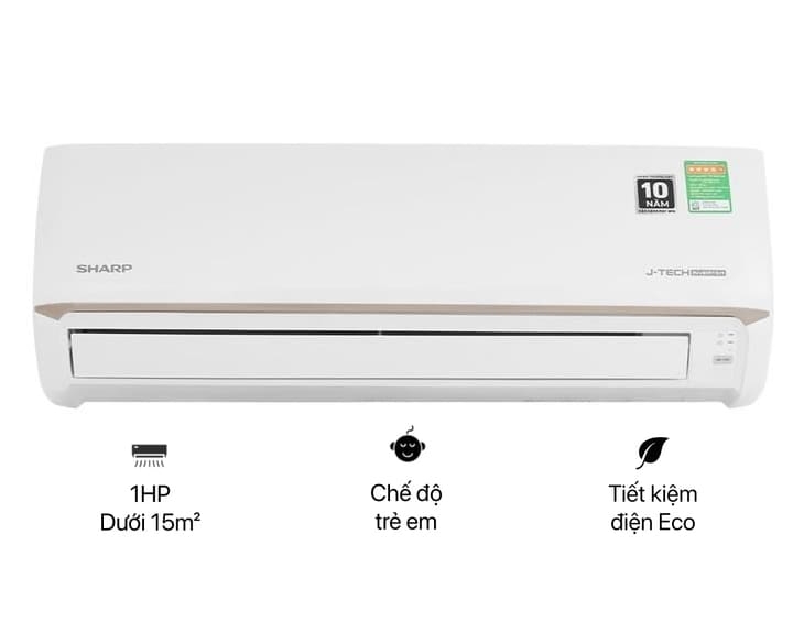 Máy lạnh Sharp Inverter 1 HP AH-X10CEWC