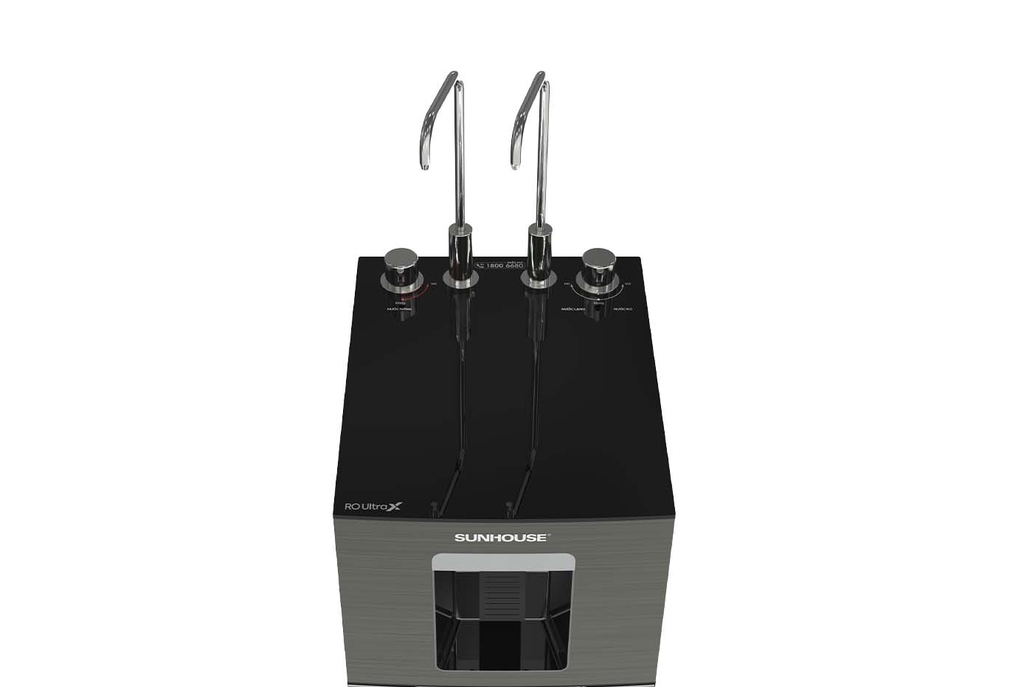 Máy lọc nước RO nóng nguội lạnh Hydrogen Sunhouse UltraX 11 lõi SHA76658SH
