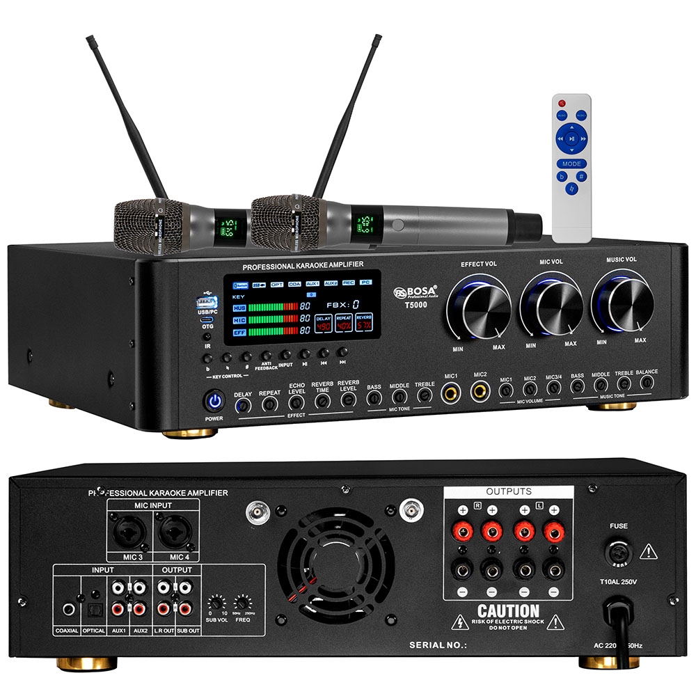 Amply 3 in 1 BOSA (Bluetooth) T5000