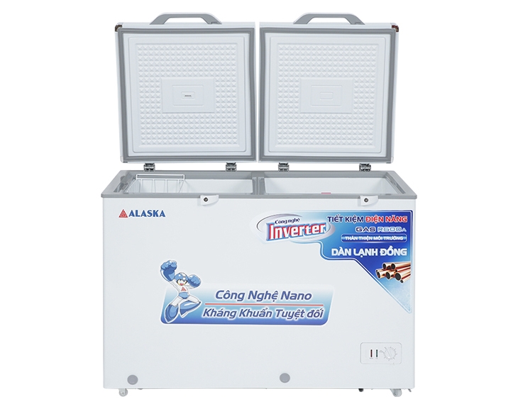 Tủ Đông Mát Alaska Inverter 221 lít BCD 3568CI