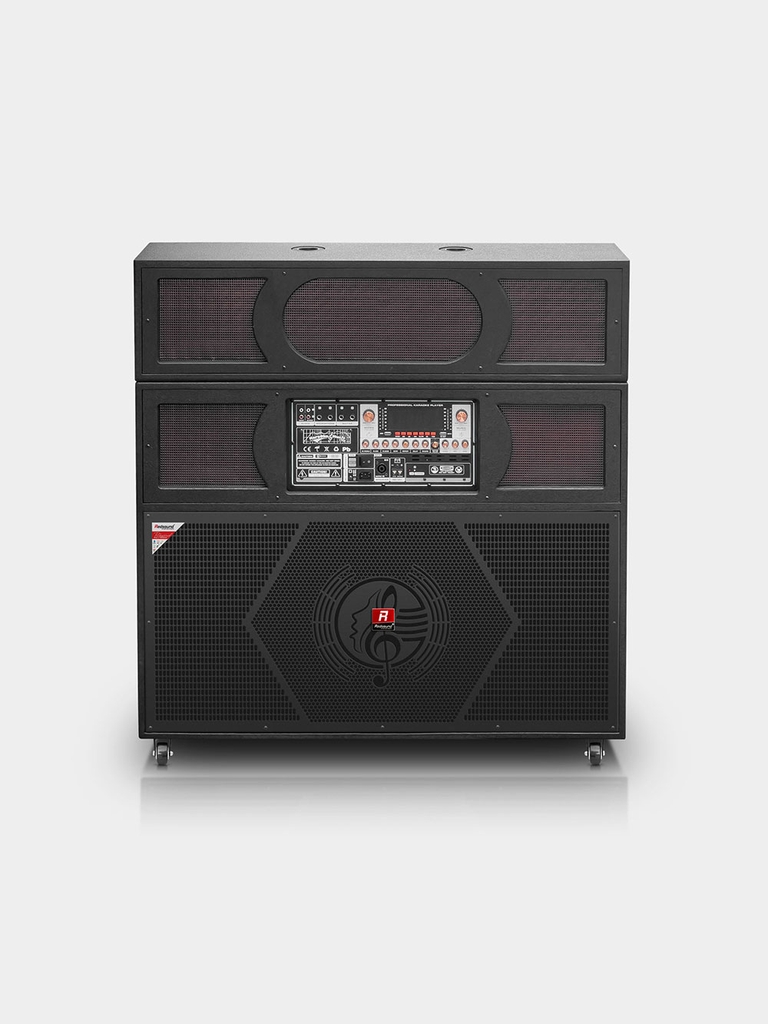 Loa gập di động (Bình AC QUI) Redsound Bass đôi 4 tấc gập R2411