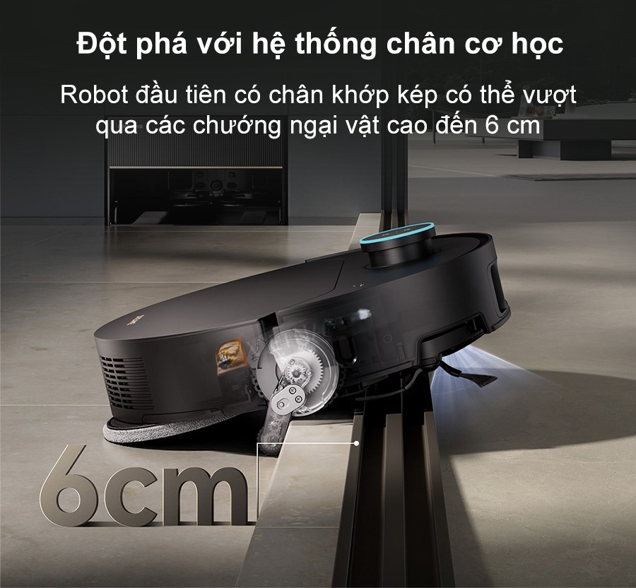 Robot hút bụi Ecovacs Deebot X8 Pro Omni