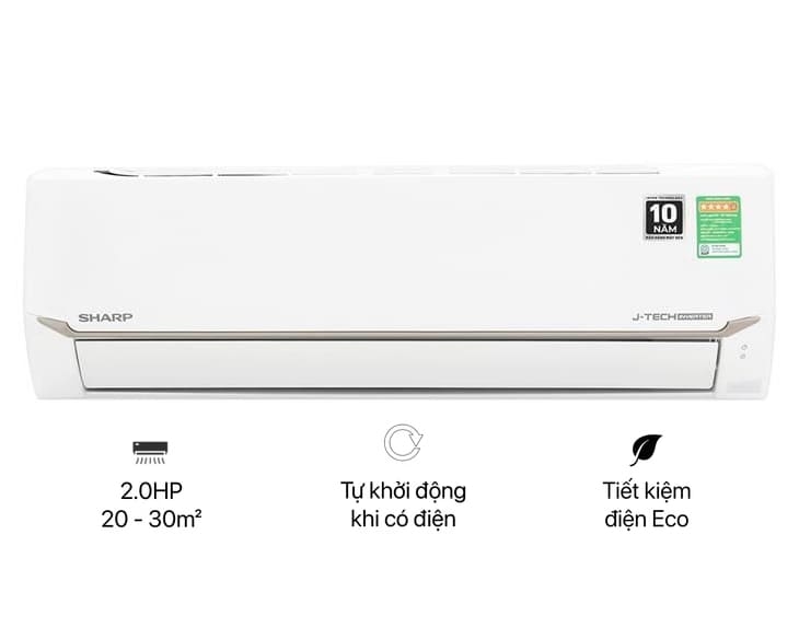 Máy lạnh Sharp Inverter 2 HP AH-X18CEW