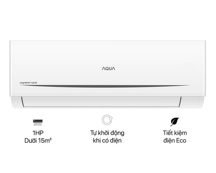 Máy lạnh Aqua Inverter 1 HP AQA-RV10ME