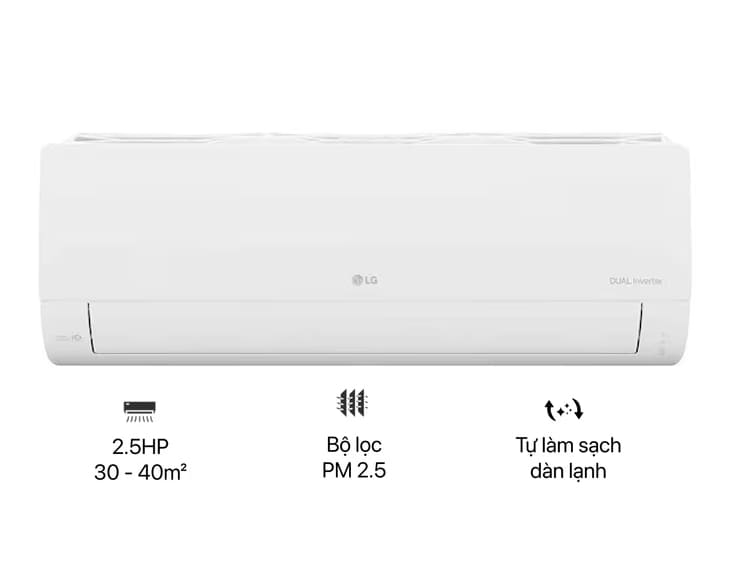 Máy lạnh LG Inverter 2.5 HP IEC24G1