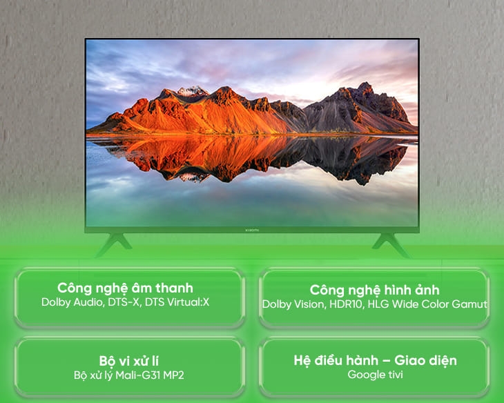 Google Tivi Xiaomi A 32 inch L32M8-P2SEA