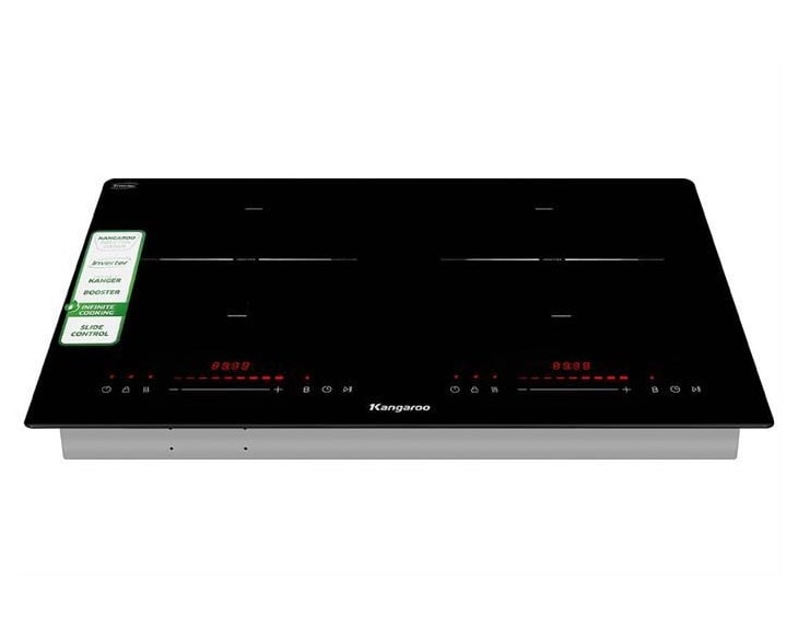 Bếp điện từ đôi lắp âm Kangaroo KGIC44D1C MỚI 2025